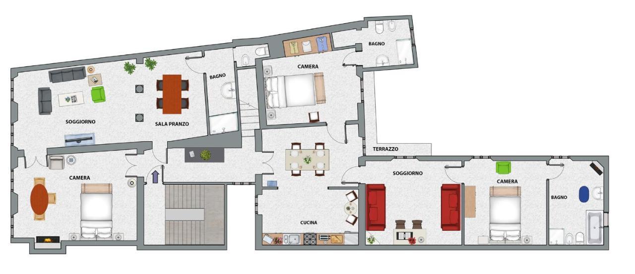 Acacia Firenze Apartments Artemisia-Angelica Zewnętrze zdjęcie